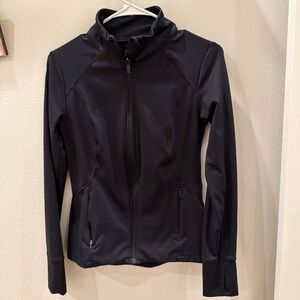 All in Motion Black Full Zip Athletic Jacket XS